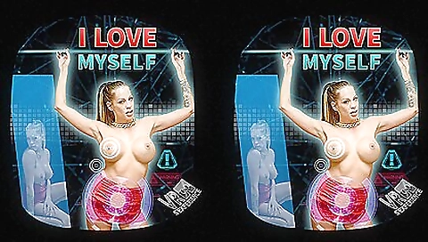 Brunette masturbates and uses her big natural tits