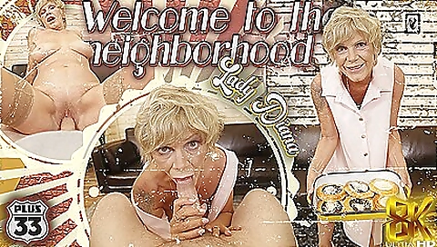 Horny blonde granny is getting fucked in her hardcore pussy