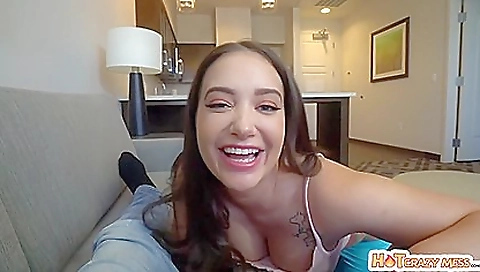 Brunette with a big ass 18+ and big boobs 18+ deepthroat 18+