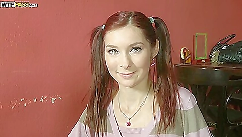 Huge-assed redhead in sexy dress on beach (pornvideo)