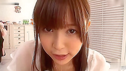 Japanese amateur brunette hairy slut in deepthroat porn