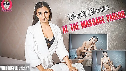 At The Naughty Brunette; Busty Pov - Nicole Cherry