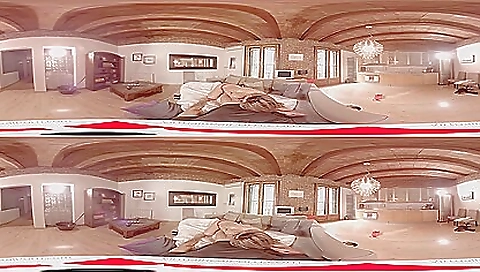 Sexy woman gets her pussy fucked by a man in a vr porn game