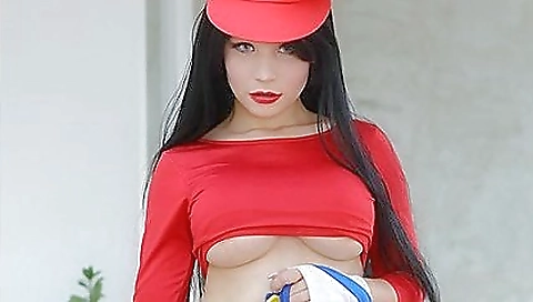 Sexy solo video in vr porn show showing an erotic doll