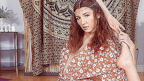 Girl with big tits gets fucked in a hot doggy style