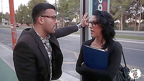 Beautiful milf with a long hair and a nice body is getting fucked