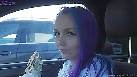 Busty brunette step fantasy babe fucked in her pussy