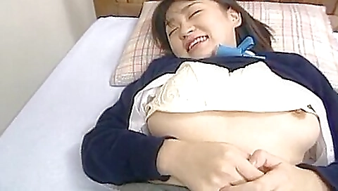 Hot Japanese schoolgirl 18+ Likes Getting Fingered
